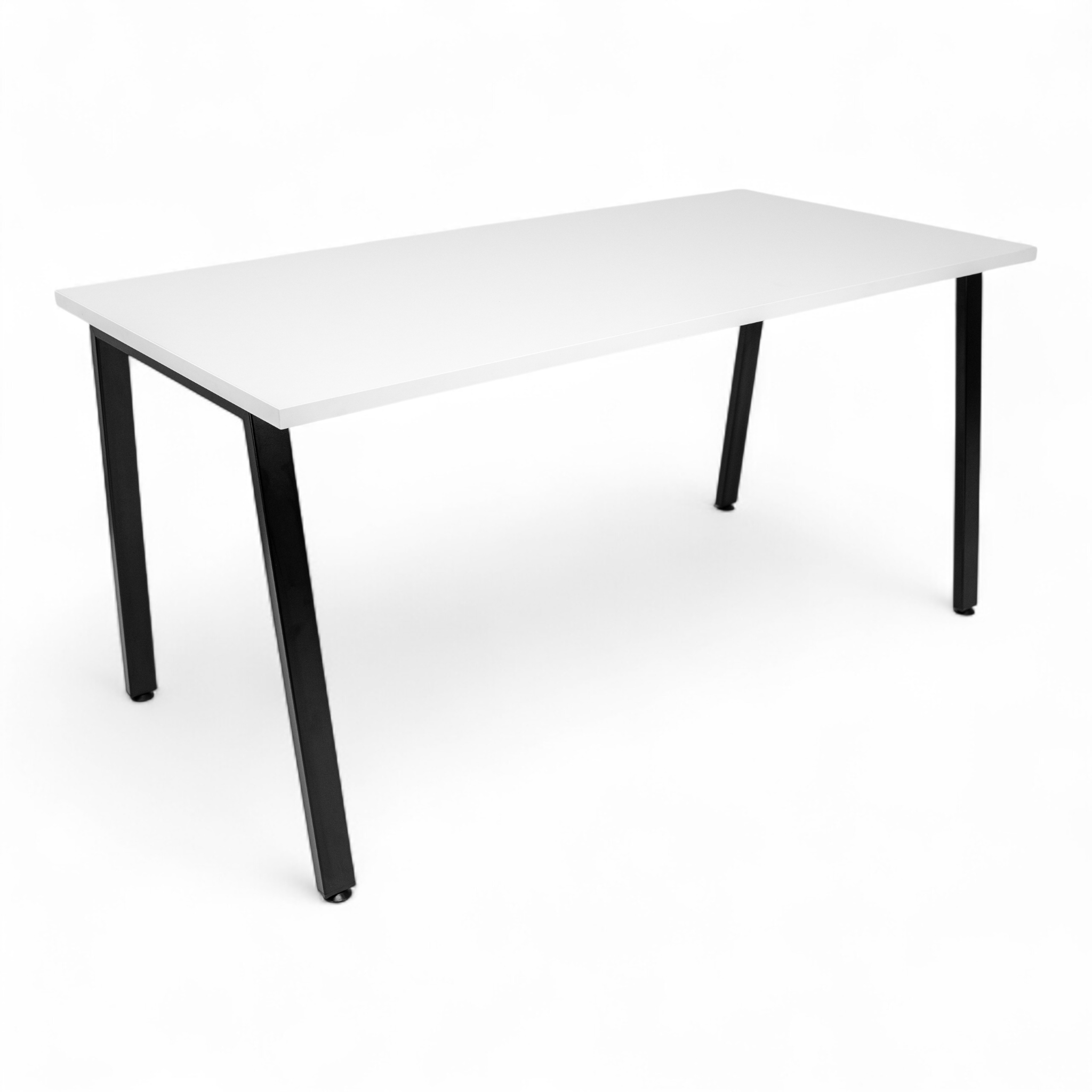 Simple Desk - White / Charcoal