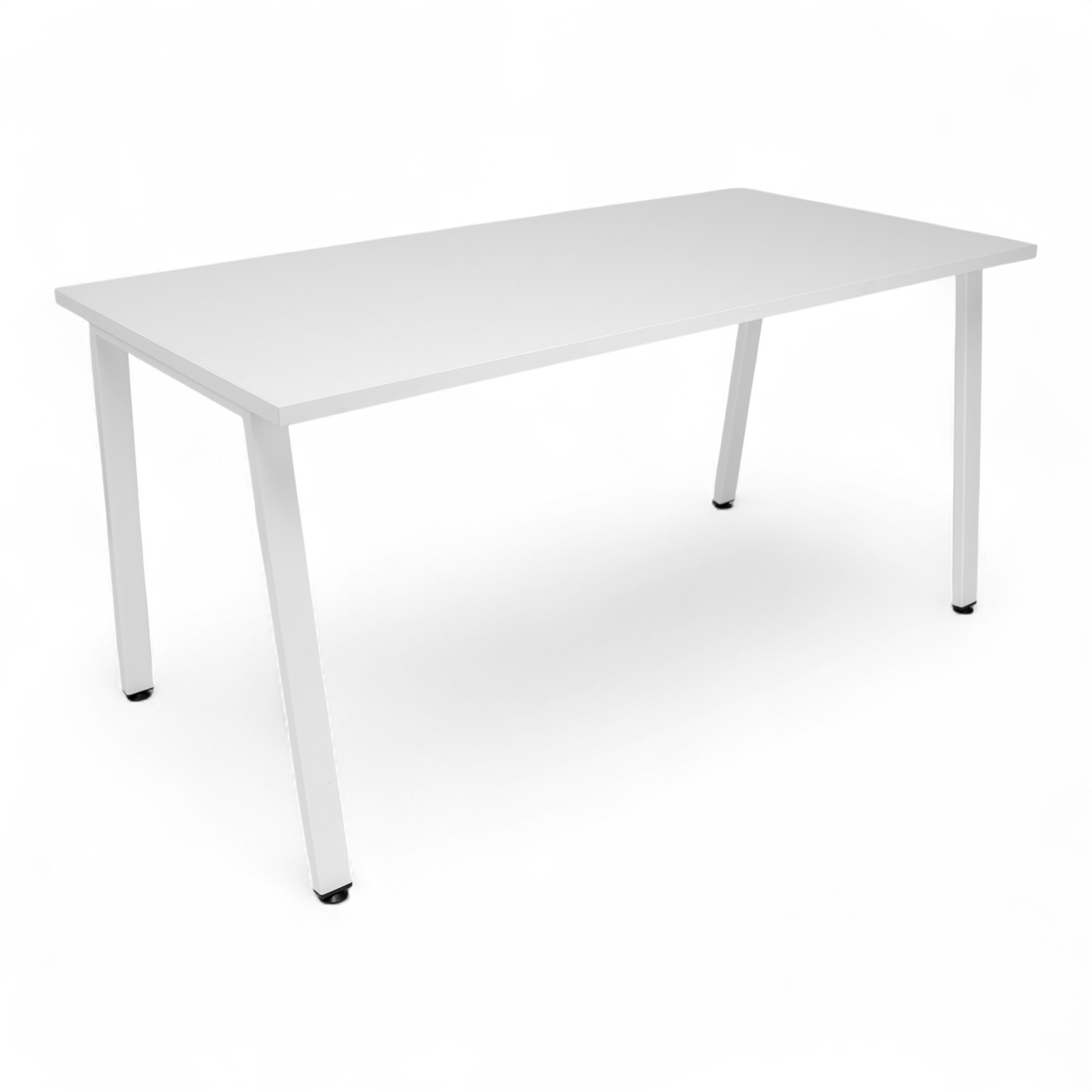 Simple Desk - White / White
