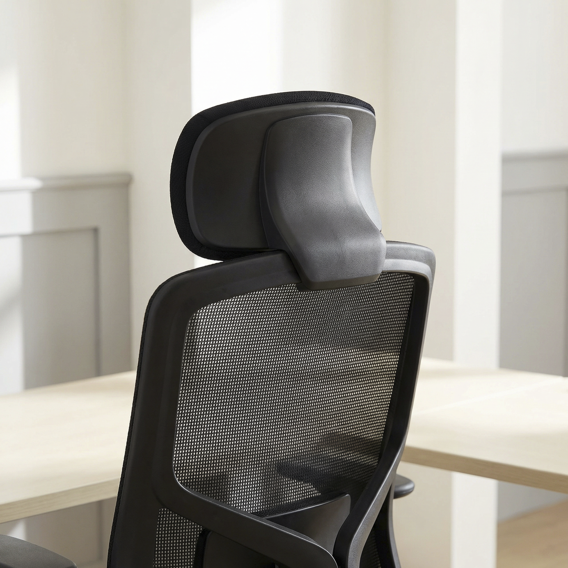 Brooklyn Headrest - Black / Black