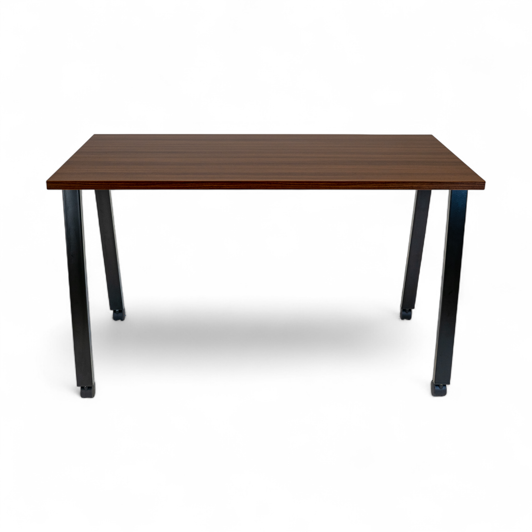 Simple Mobile Desk - Walnut / Charcoal