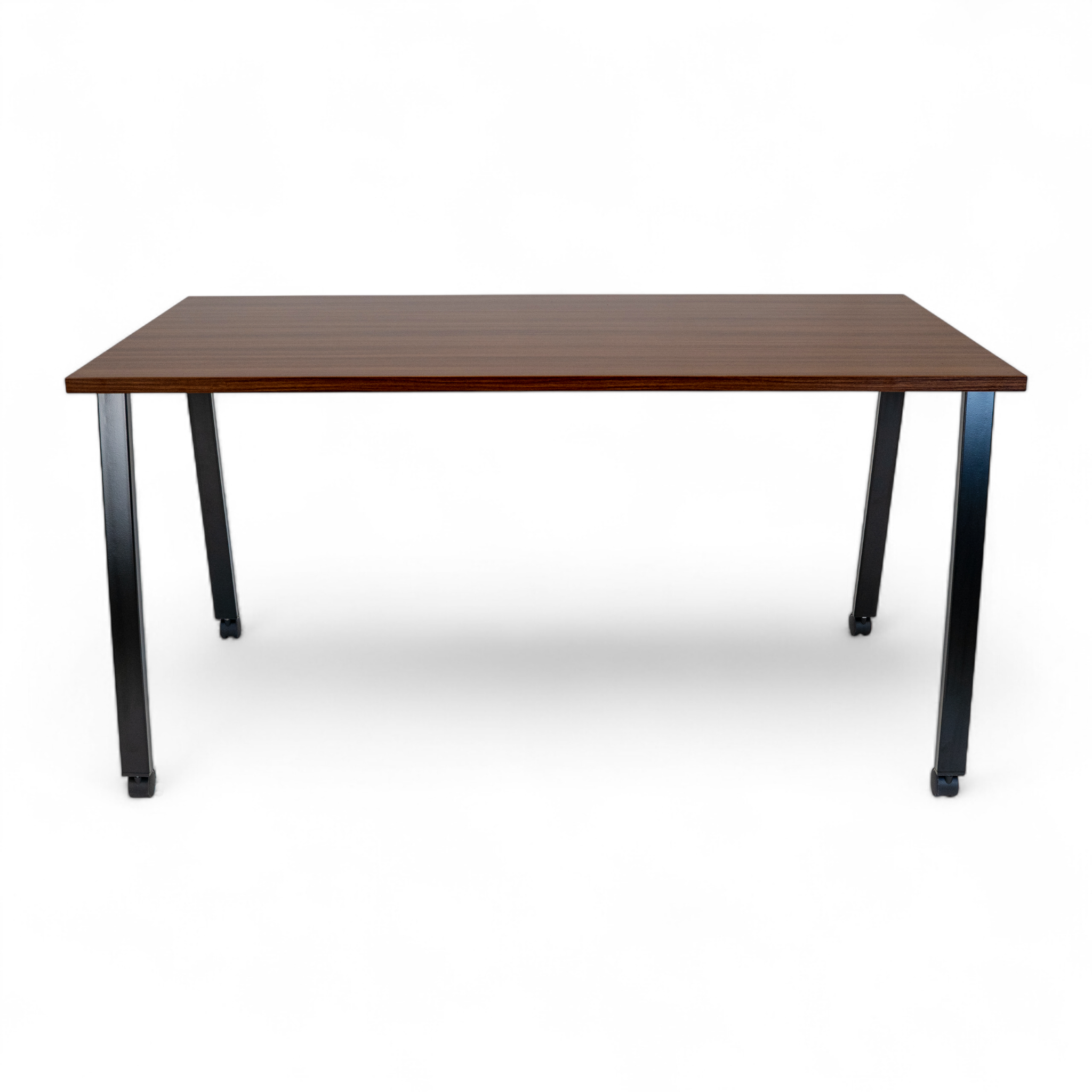 Simple Mobile Desk - Walnut / Charcoal