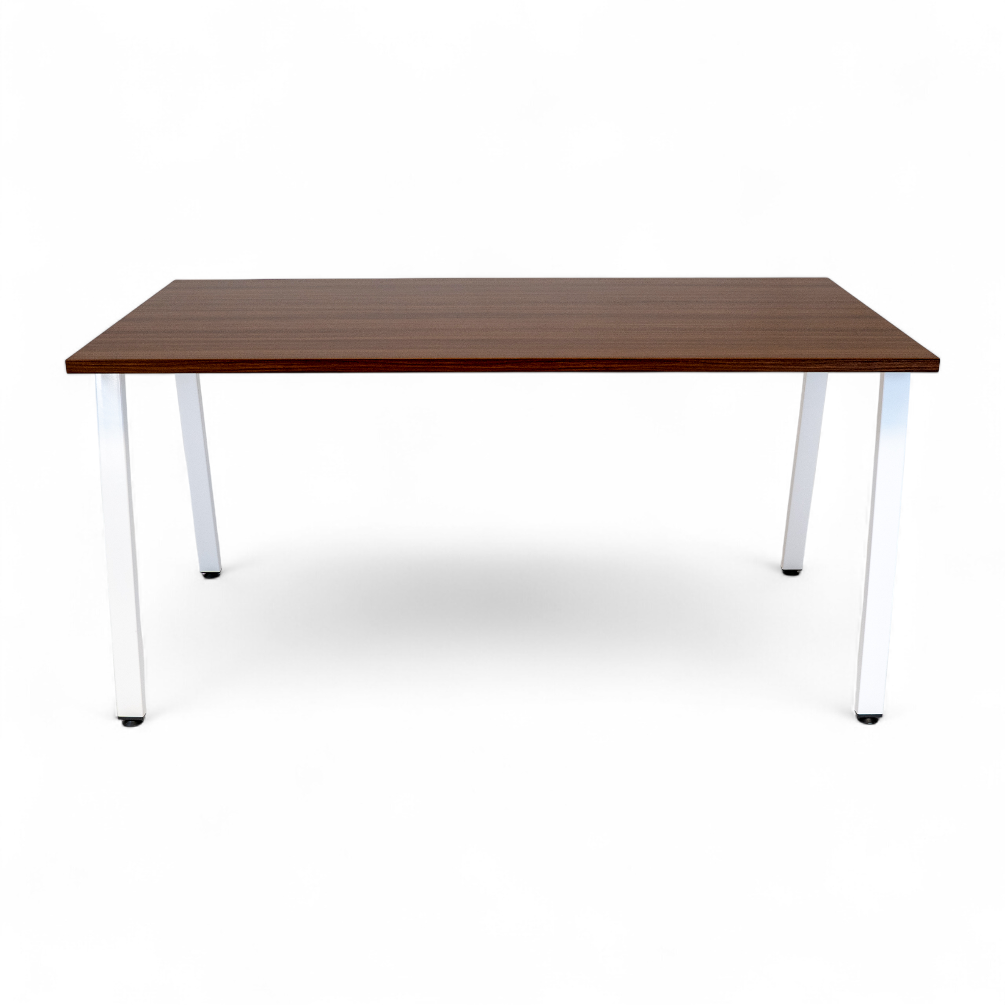 Simple Desk - Walnut / White