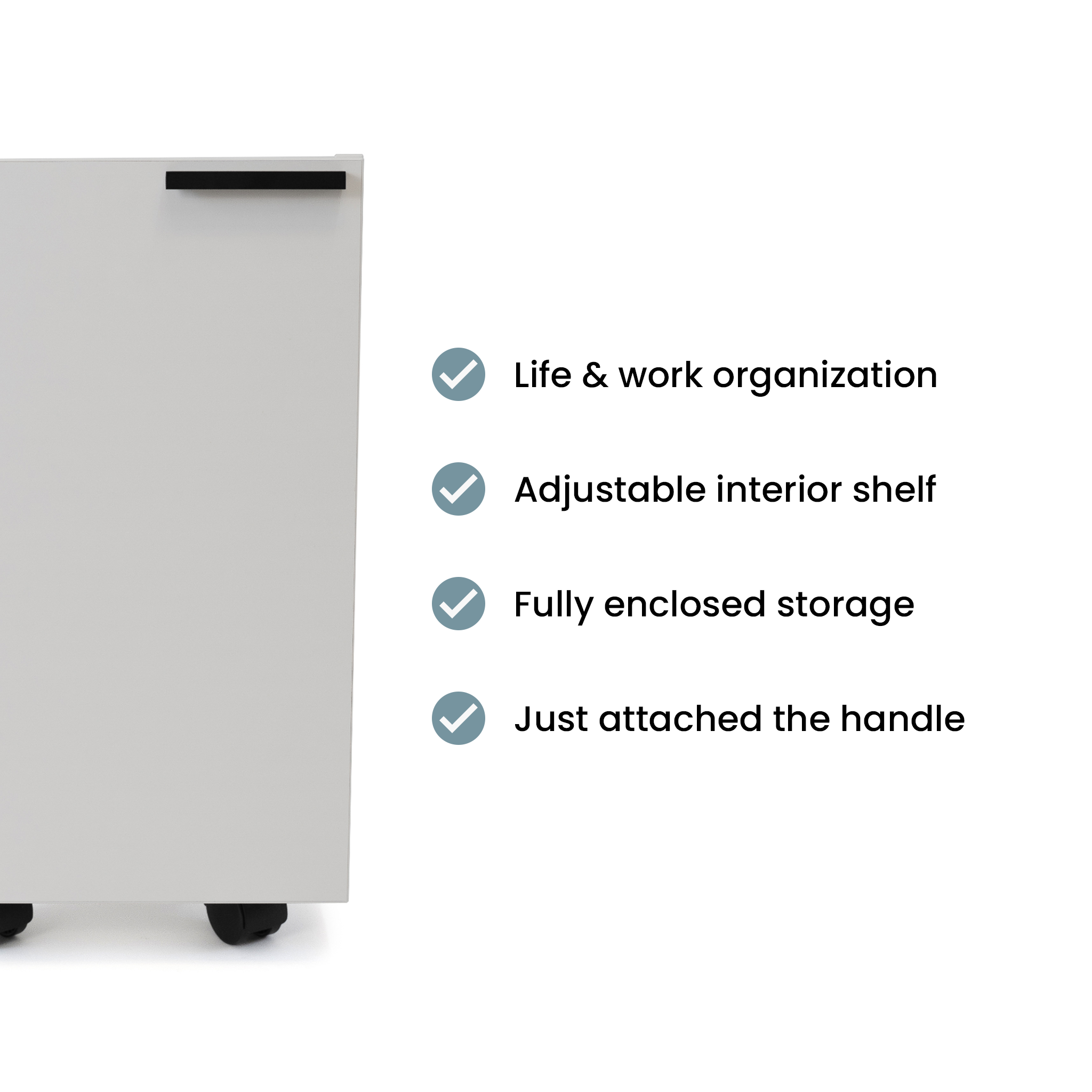 Mobile Storage Locker - White