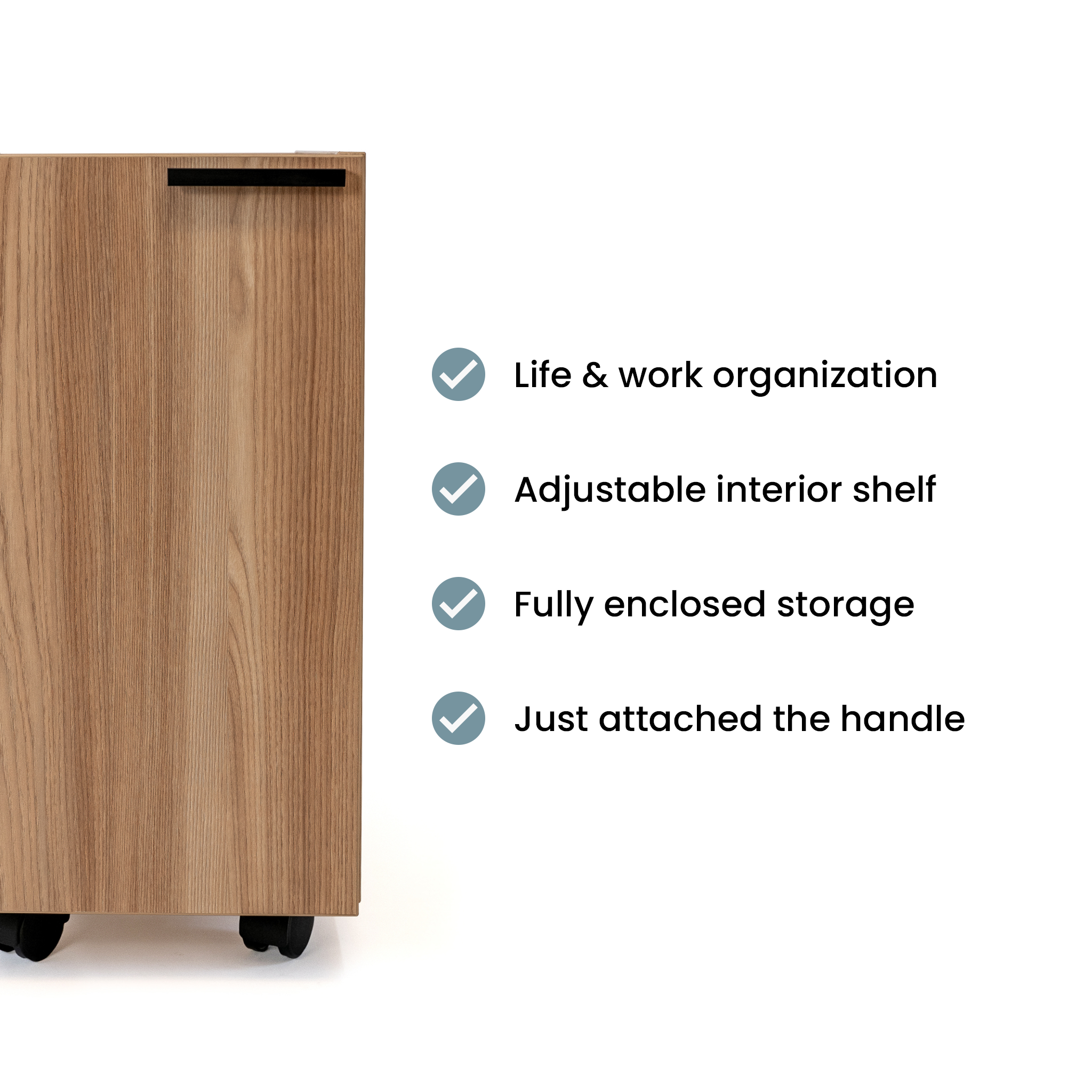 Mobile Storage Locker - White Oak