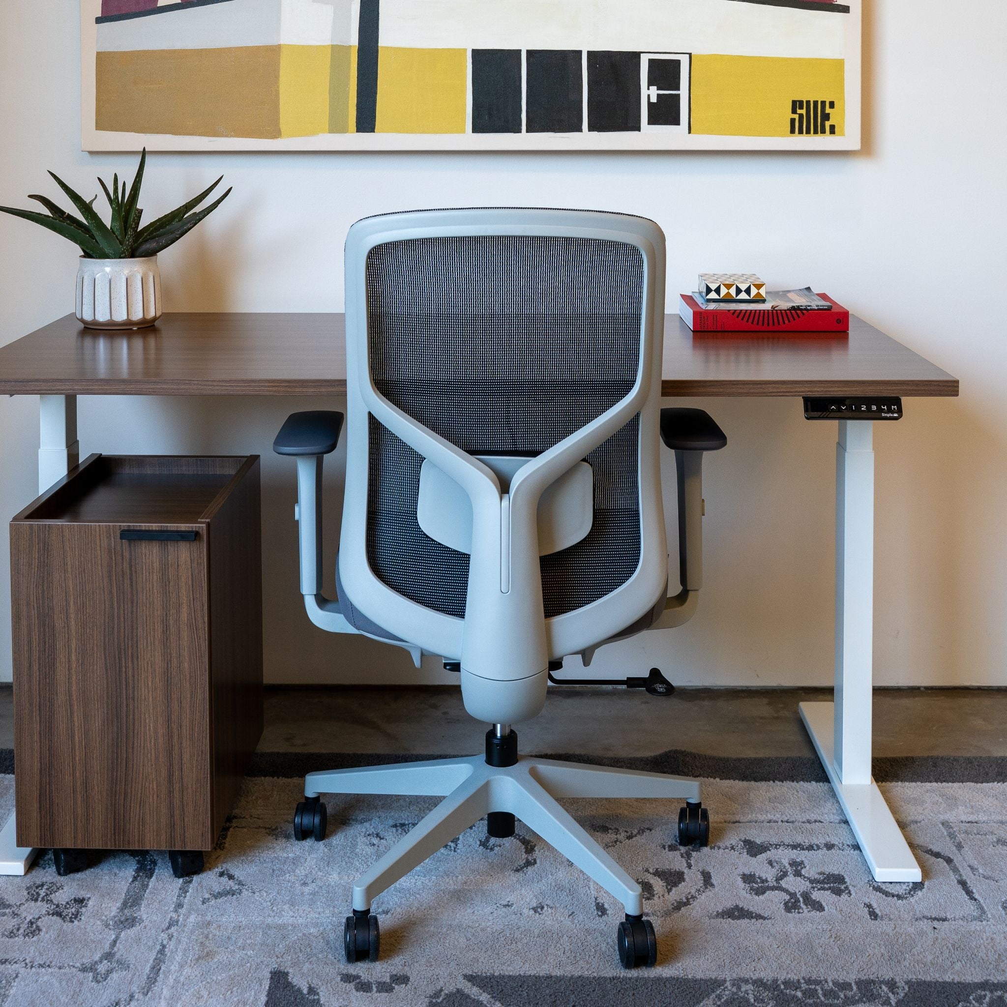 Brooklyn Chair - Fog / Lunar