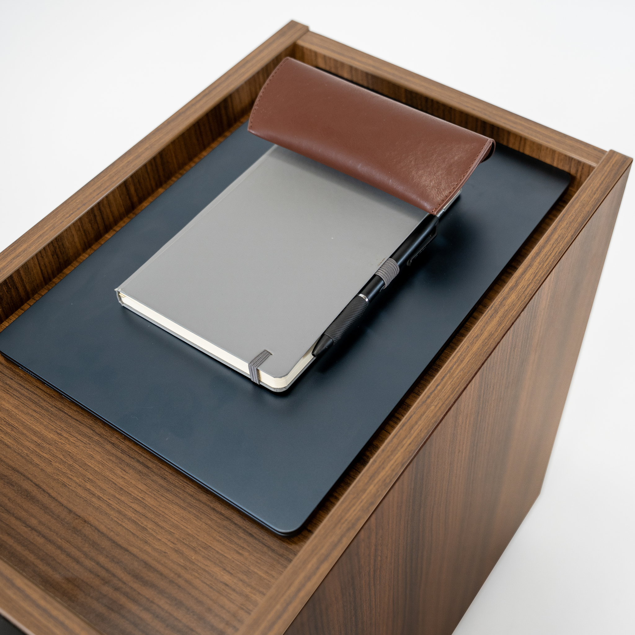 Mobile Storage Locker - Walnut