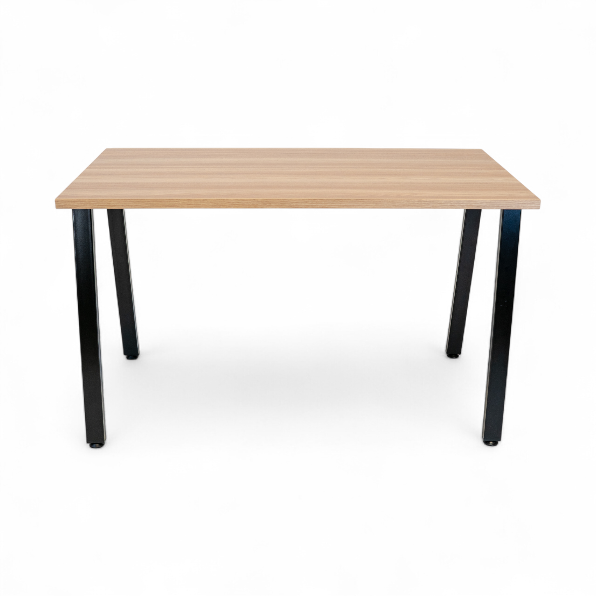 Simple Desk - White Oak / Charcoal