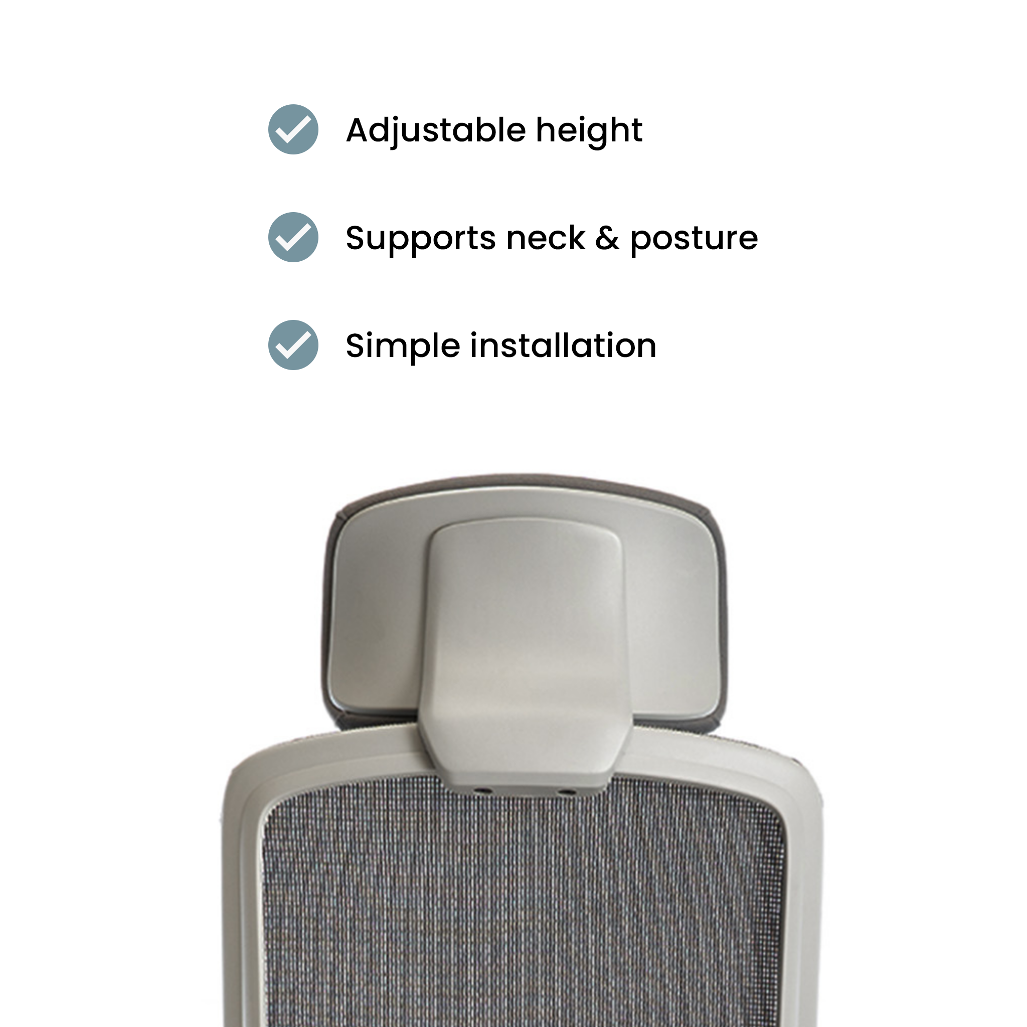 Brooklyn Headrest - Fog / Lunar