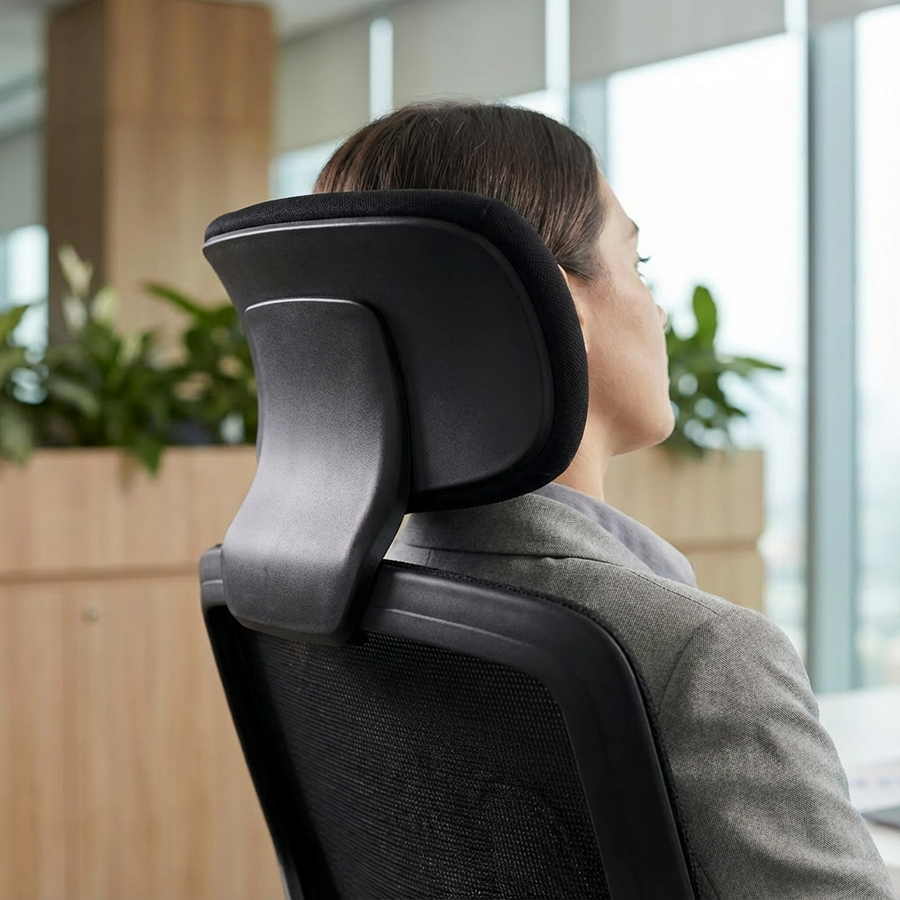Brooklyn Headrest - Black / Black