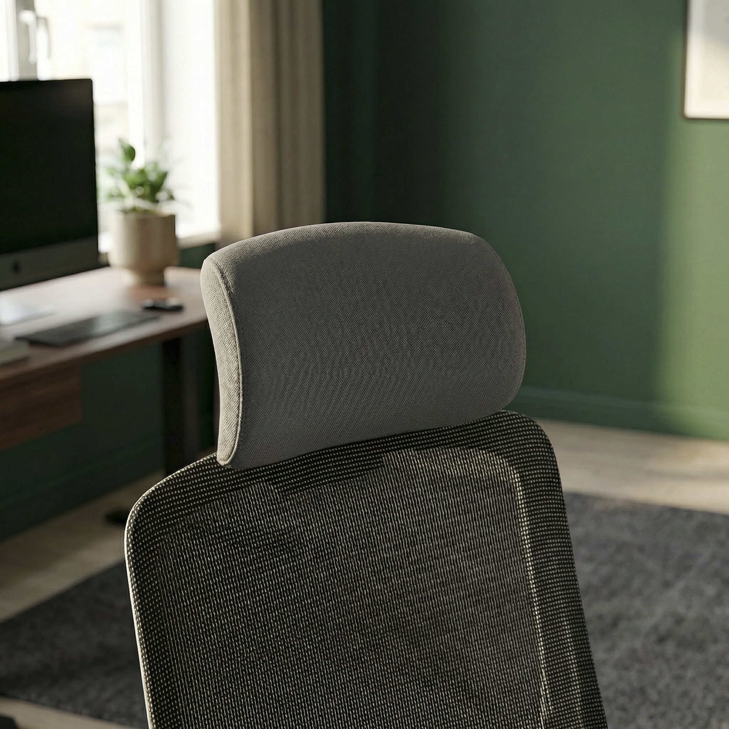 Brooklyn Headrest - Fog / Lunar