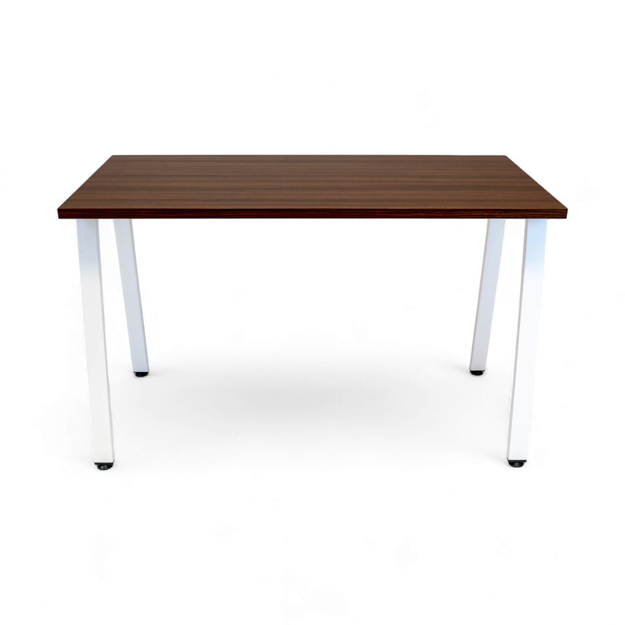Simple Desk - Walnut / White