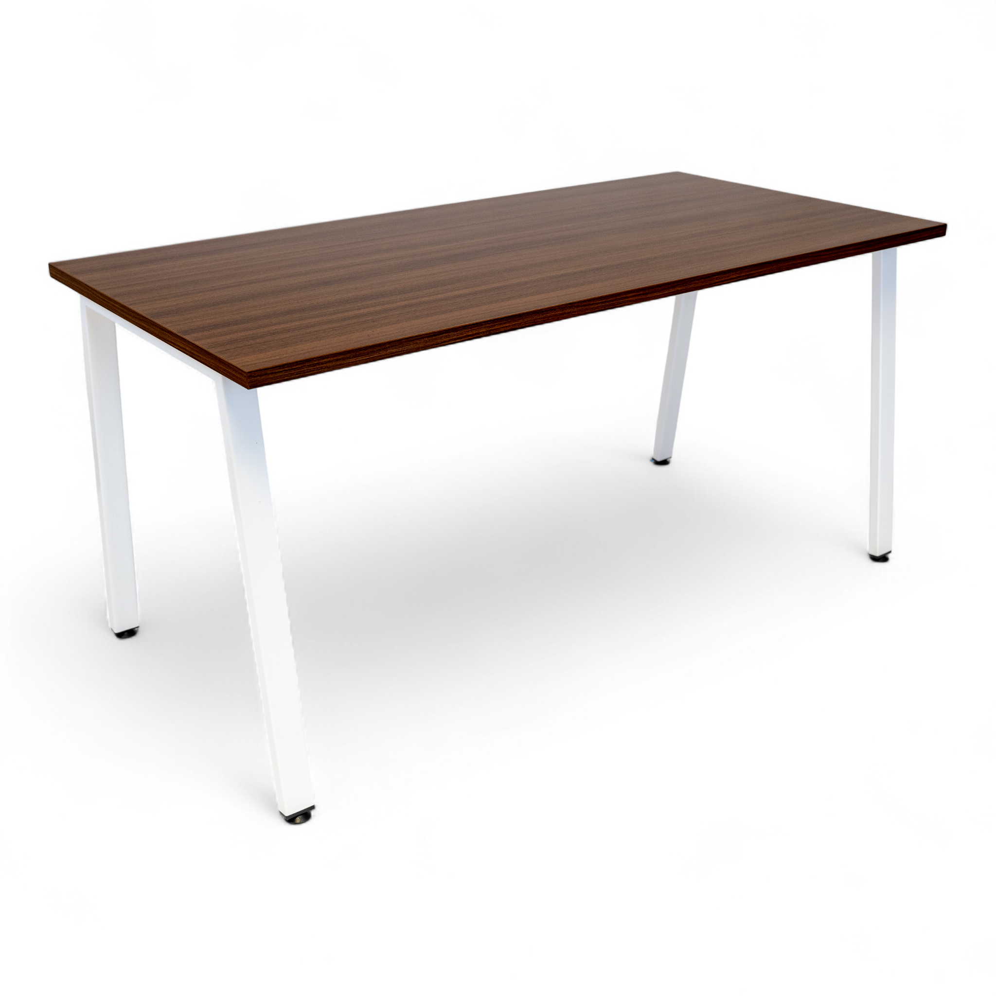 Simple Desk - Walnut / White